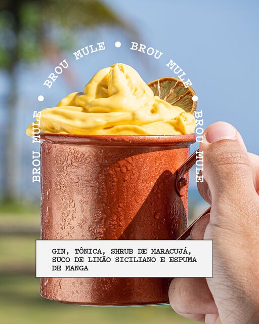 Bali cocktail social media post for Brou